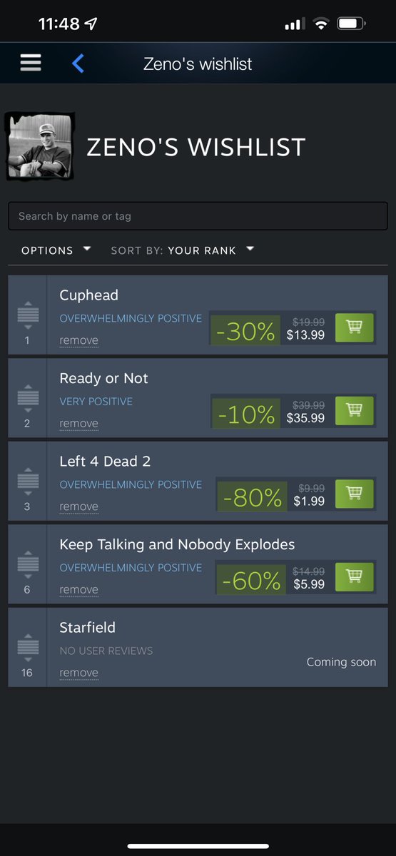 EPeppel's tweet photo. @Gladd Have a few games on the wish list but would just be ecstatic to have Gladd even give 1! Awesome stuff @Gladd https://t.co/Wql1Nhg2oy