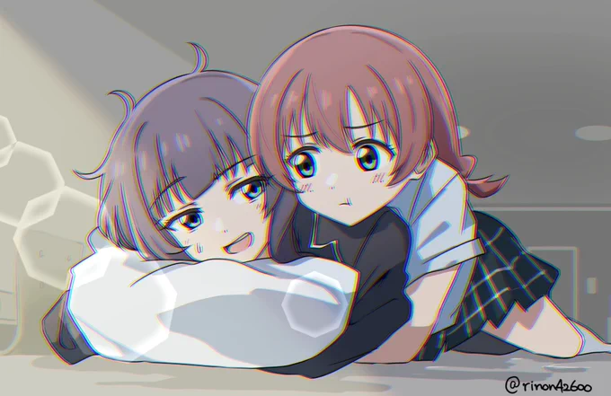 起きないと乗っかっちゃうんだからね!
#朝香果林生誕祭2022 