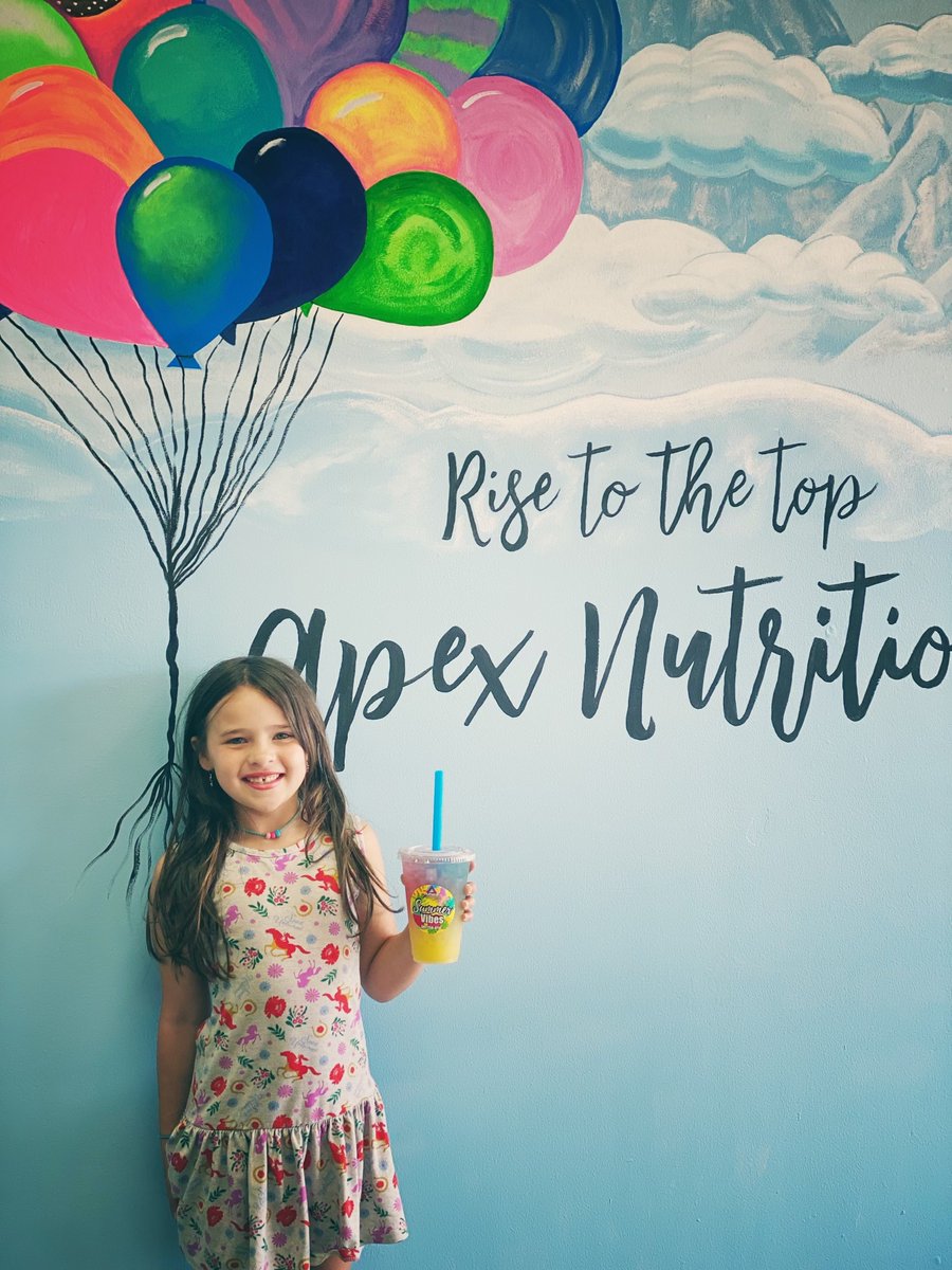 Saturday, Apex Nutrition celebrated their Customer Appreciation Day with a ribbon cutting, tea, shake samples, discounts, and giveaways! Thank you to owners, Mandie &amp; Grant Holland for investing in our community!