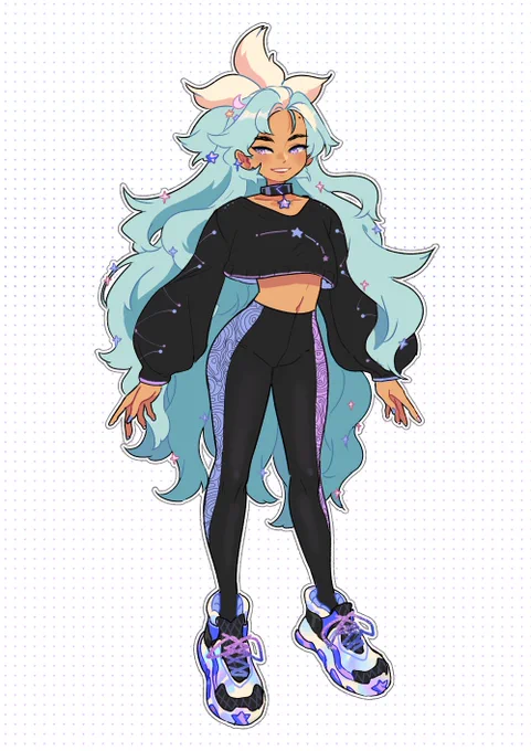 I revamped my sona to my current aesthetics 💫 