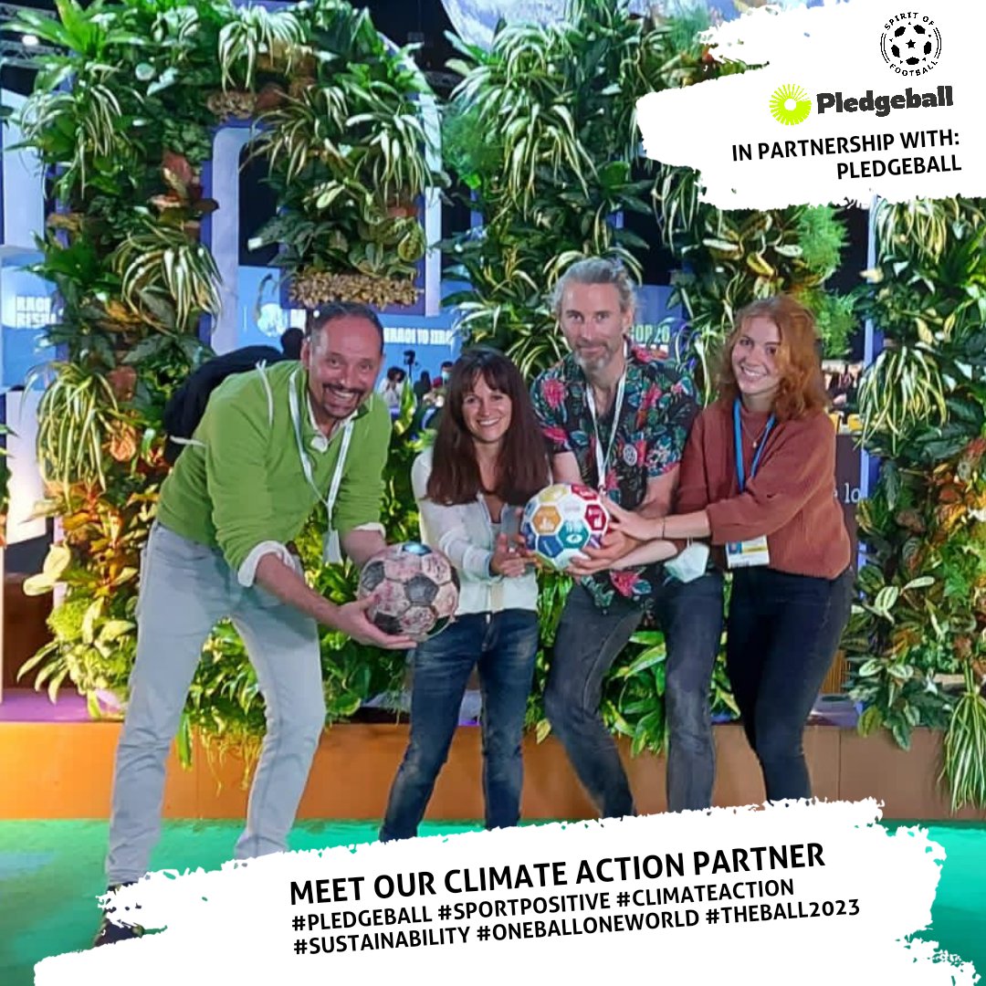 SOFGermany's tweet photo. Welcoming @pledge_ball as our climate action partner!
We're very much looking forward to an exciting #TheBall journey together with you.
#pledgeball #OneBallOneWorld #projectforchange #ClimateComeback #TheBall2023 #Sustainability https://t.co/bageSVVwEE
