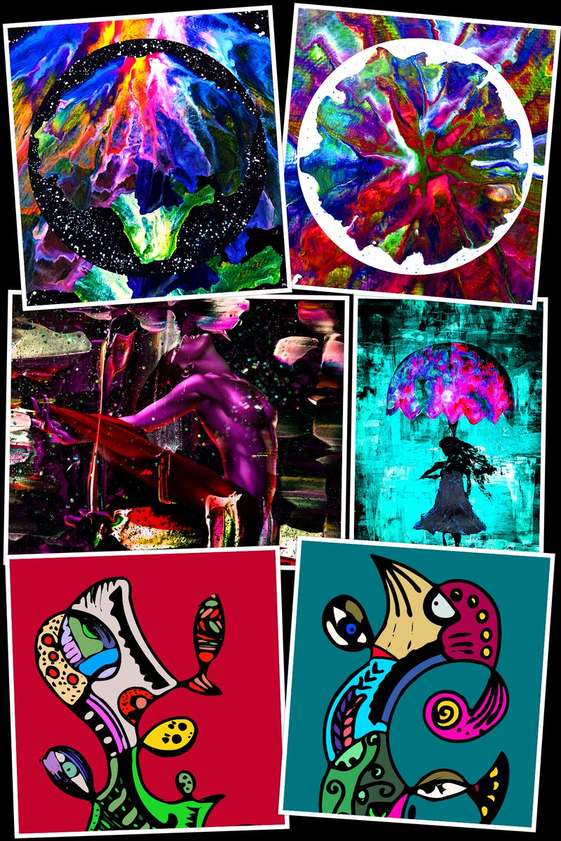 MonikaNFT's tweet photo. Dear friend,
my NFTs are all based on physical, abstract works.

I mostly use acrylics, love - and magic🧚‍♀️🪄

Only a few avail. on primary!

✅ regular pinned embedded🧵⤵️
(with a lot of info about me!!♥️)

✅ links to collections in comment 🧵⬇️
(+ in my LinkTree, of course!!♥️) https://t.co/3f1HlNrBNI