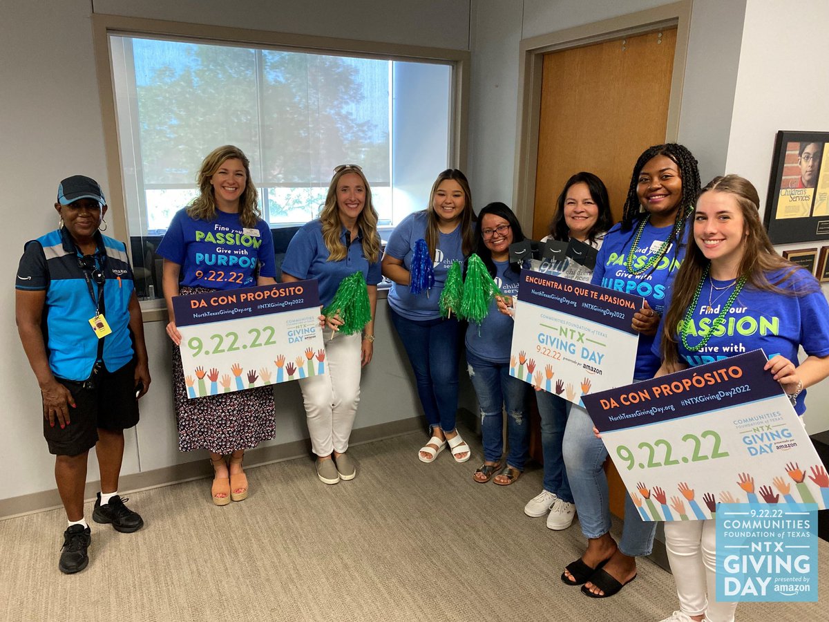 NTxGivingDay's tweet photo. Our first stop was @GillChildrens, an organization providing last resort funding for Tarrant County children whose medical, dental, social, or educational needs have not yet been met by other resources. https://t.co/8uB9qnbQIY