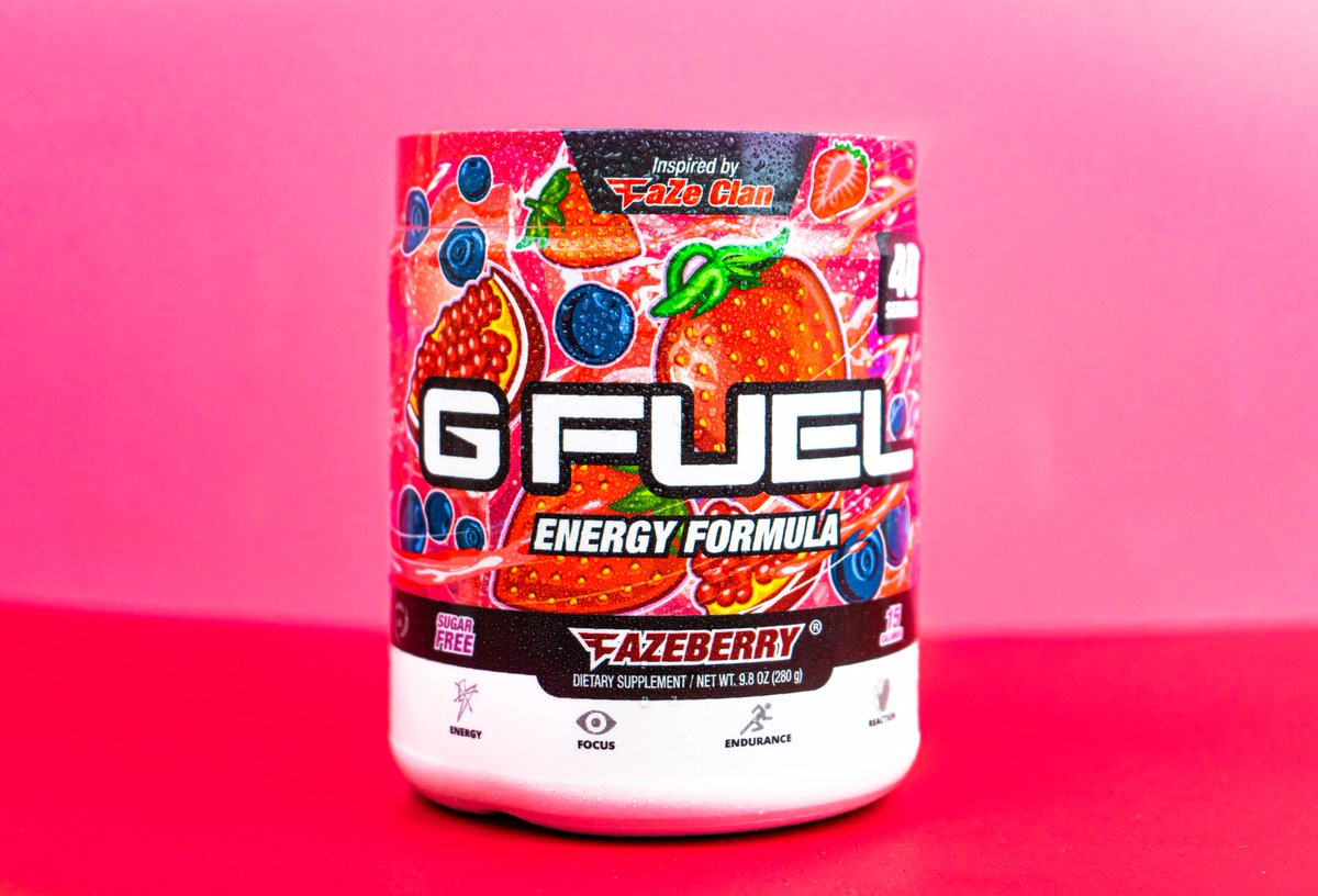 GFuelEnergy's tweet photo. ❤️ 𝗟𝗜𝗞𝗘 + 𝗥𝗧 to win a #GFUEL Rewards Program EXCLUSIVE 𝗙𝗔𝗭𝗘𝗕𝗘𝗥𝗥𝗬 Tub! 

🎁 Picking 2 winners tomorrow bc we just added a SUPER-LIMITED batch of these babies to our Rewards Program!

🔓 𝗨𝗻𝗹𝗼𝗰𝗸 𝗬𝗼𝘂𝗿𝘀: https://t.co/KUE9b4xQ97 https://t.co/nzMrf4IVoc