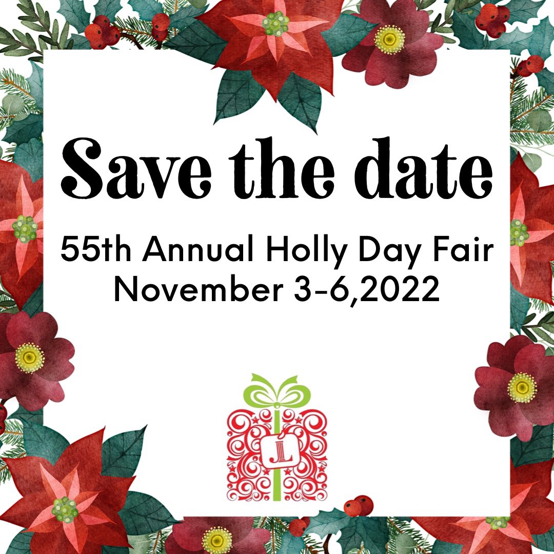 Save the date! Planning for the 55th annual show is underway! Can’t wait to see you all in the fall! #hollydayfair2022 #SaveTheDate