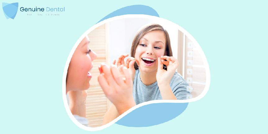 GenuineDental's tweet image. Did you know flossing helps fight cavities &amp;amp; bad breath? #Flossing #FlossingTips #DentalCare #DentalHealth #DentalTreatment