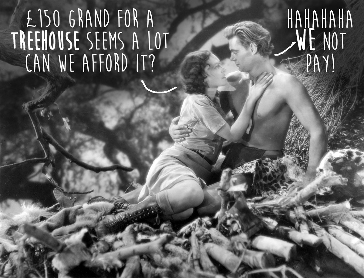 higginscartoons's tweet photo. I'm pretty sure Boris Johnson is channeling Tarzan...
#treehousegate #treehouse https://t.co/YwgrllQFCP