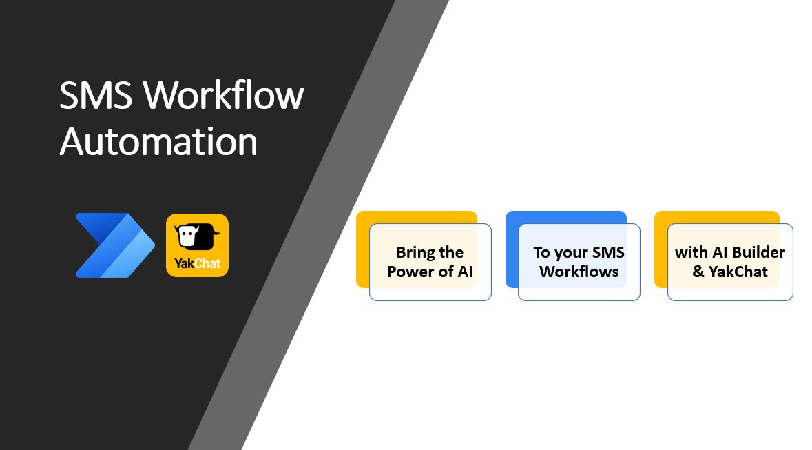 YakChatTweets's tweet image. How to bring the power of AI to your SMS workflows : ow.ly/s9xA50JFwsH

#SMS-Automation #SMSWorkflow #AIBuilder #Microsoft_AIBuilder