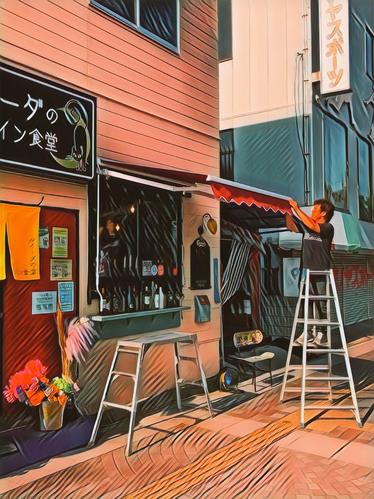 WineLuida's tweet photo. 経年劣化で壊れた箇所を業者さんに新しく変えてもらいました。ありがとうございます！
#ルイーダのワイン食堂 
#猫好きな人と繋がりたい 
#仙台グルメ https://t.co/PaQyv8rG07