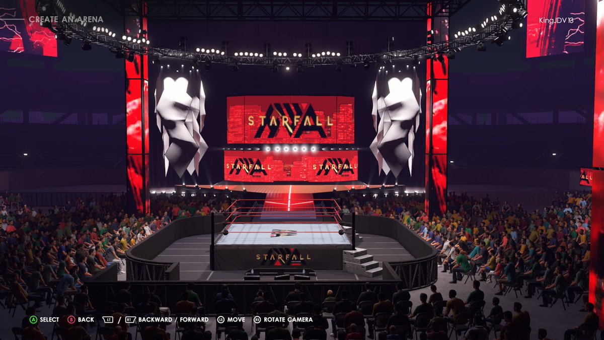 In 4 Weeks, HWA presents Starfall! This event will host our second ever Royal Rumble match in company history with the winner earning a main event World Title match at our big Fight Night PPV! (Starfall logo credit- <a href="/BigTimeTy/">LegendN2Games</a> ) #HWA