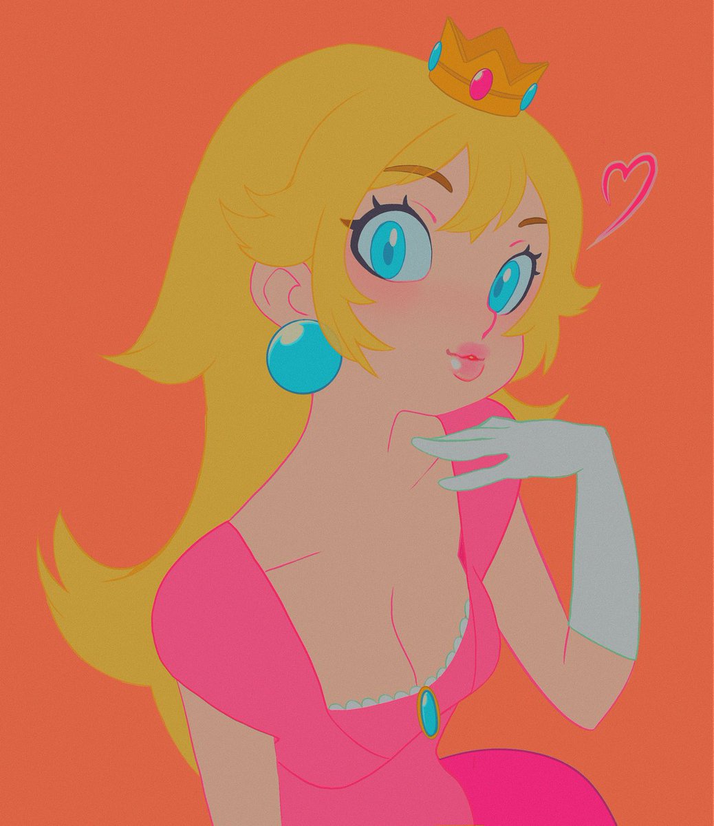 ピーチ姫 「All of them together! 👑 」|SEN-PY NOTICES YOU (COMMS OPEN)のイラスト