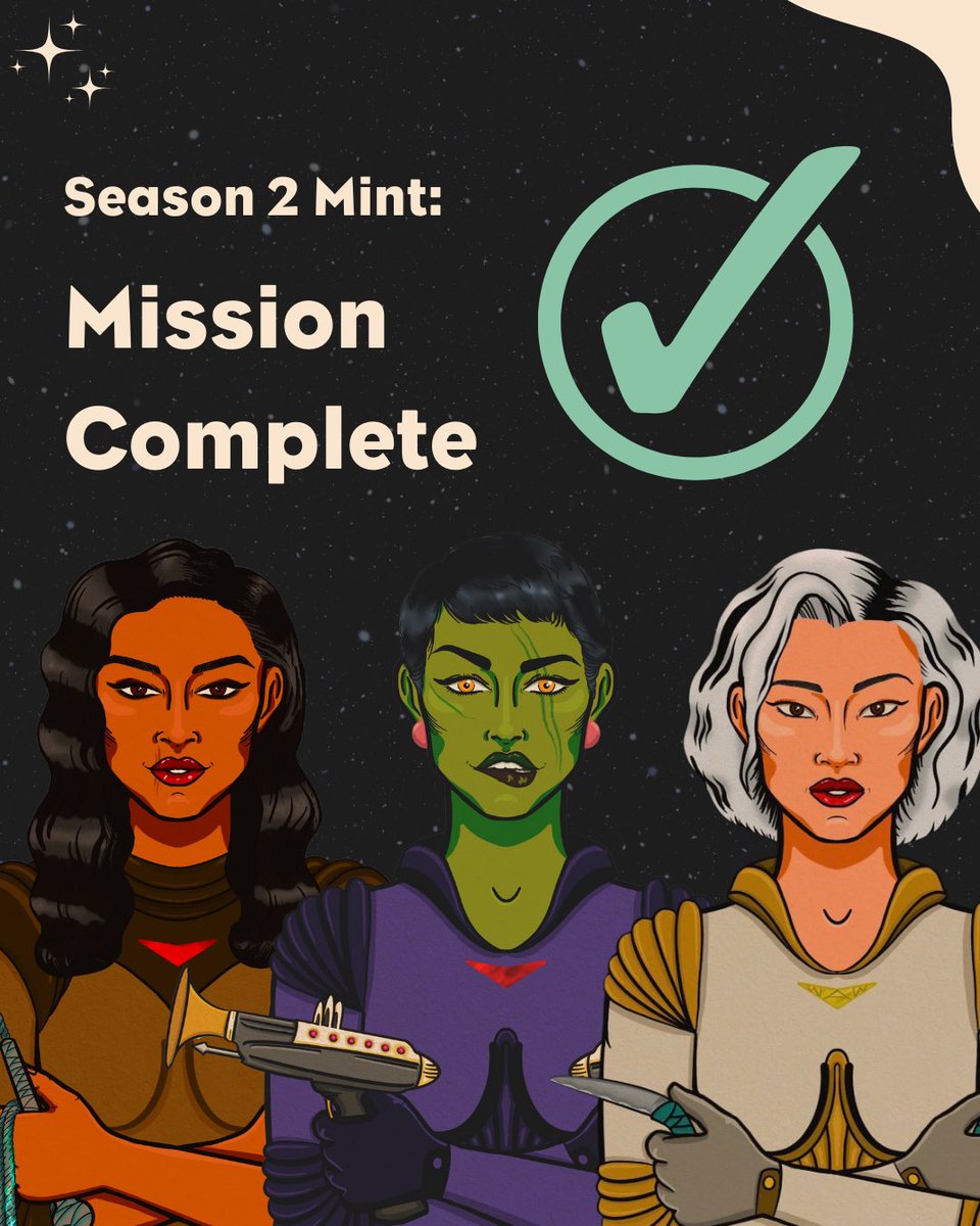Public minting has officially ended✅

We want to say thank you to all those who participated in the Season 2 mint process! Huge shoutout to the entire WAW family!

WAW Season Two has begun revealing! 

🪂 Airdrops for Season One holders begin in batches starting now