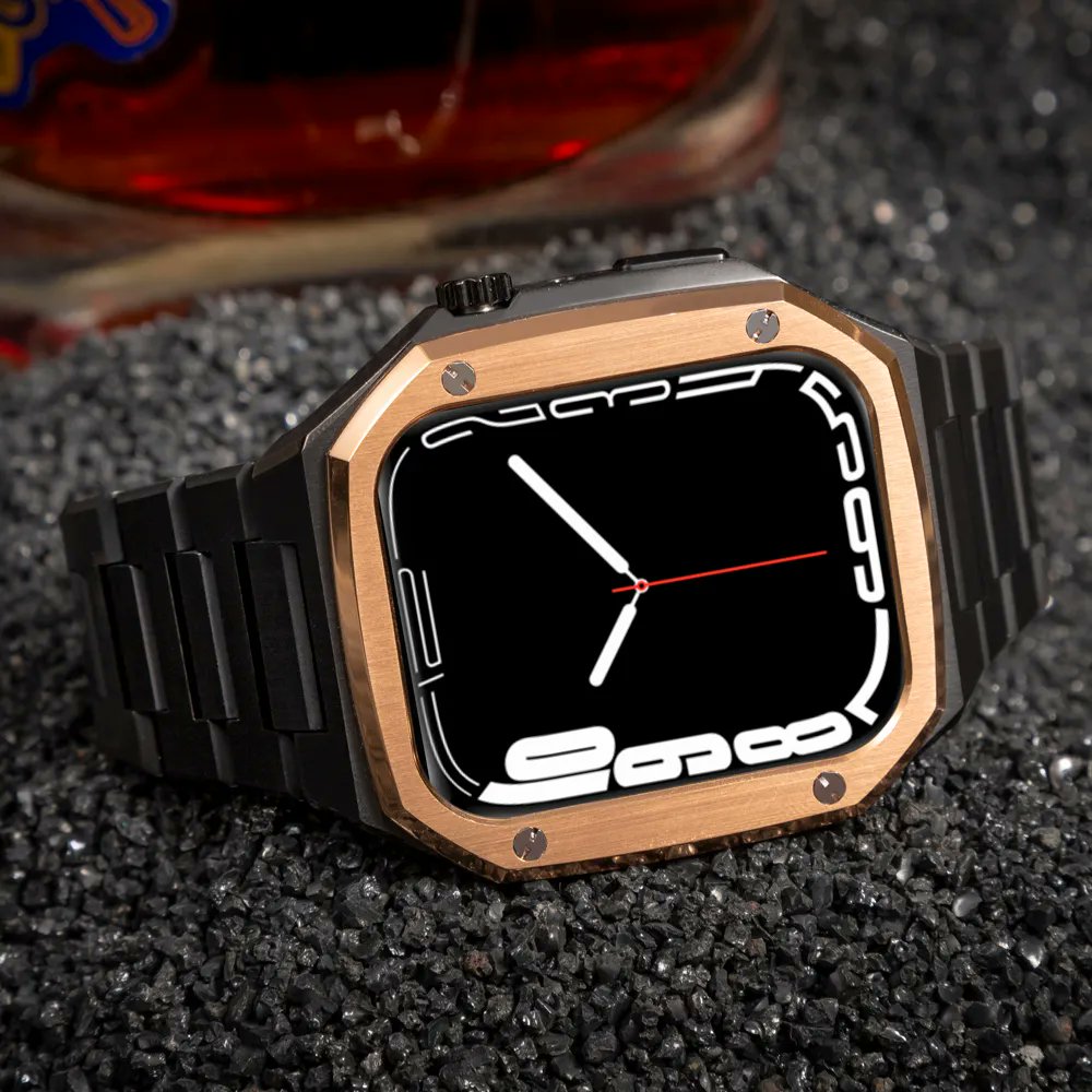 Apple Watch Case - Rose Black #applewatchcase #weirdape