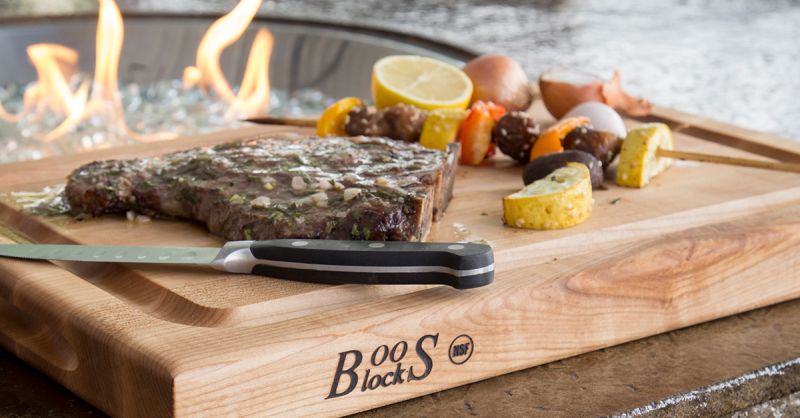 bjeltd's tweet image. Do you have all your grilling essentials ready? 

John Boos recommends getting a board with a juice groove so they don't interfere with the food being cut! These grooves are designed to catch all the delicious juices from the meat while you let it rest.