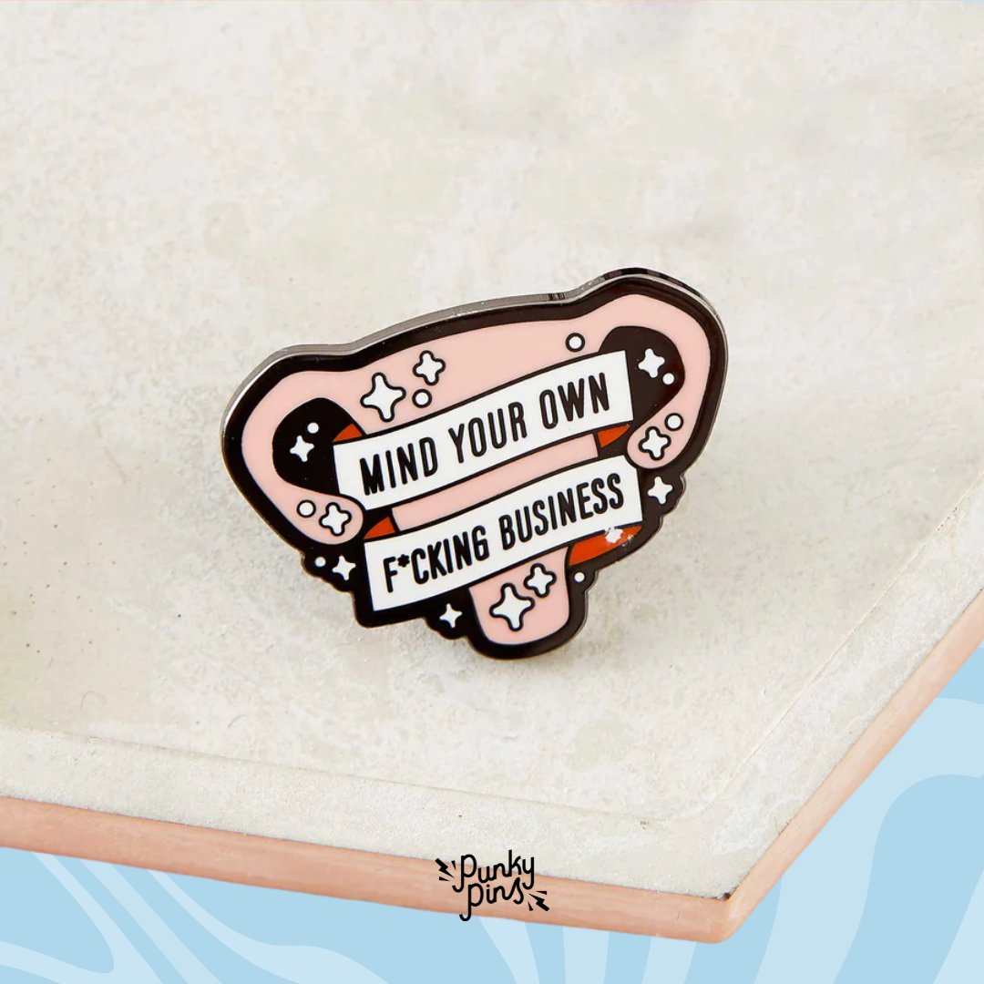 Why is what we do with our bodies a concern for anybody else? We’re done with it. And to be honest, we’re done with being polite too! Old men without uteruses need to ✨Mind Their Own Fucking Business✨