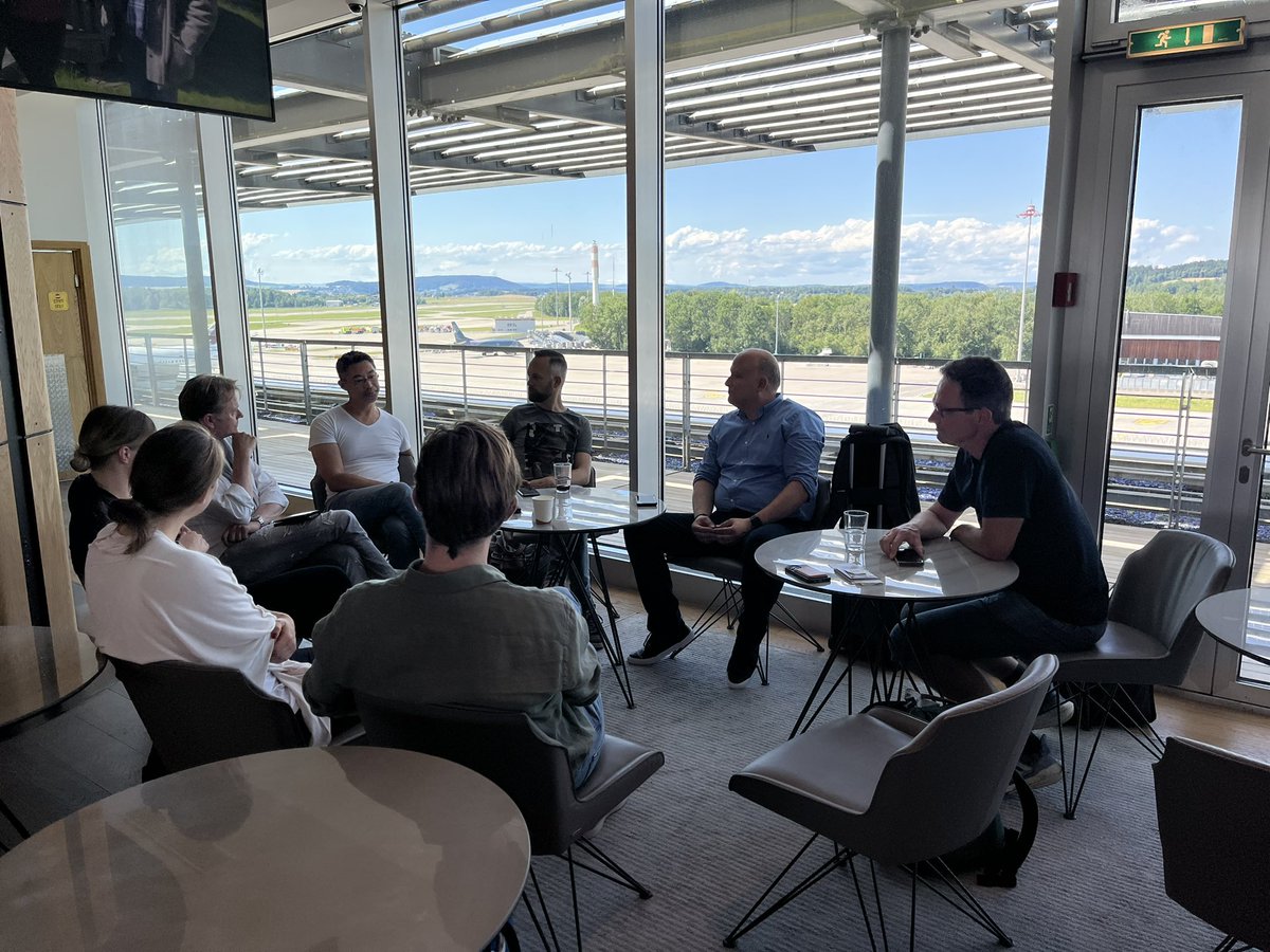 ConsessorZug's tweet photo. #firstmeet of the Business Delegation at Zurich airport. Off to Vietnam! ✈️ 

#consessorgoesvietnam

Looking forward to interesting meetings and a lot of networking! Talking about 

#Blockchain #Web3 #Sustainability #Food #Industry4.0 #startups #VietnamAfterCovid https://t.co/lmaxNawxnH