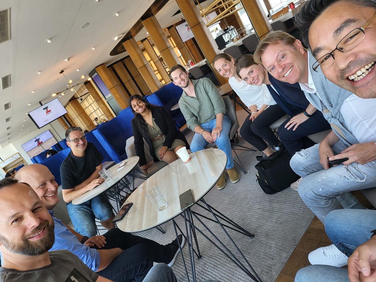 ConsessorZug's tweet photo. #firstmeet of the Business Delegation at Zurich airport. Off to Vietnam! ✈️ 

#consessorgoesvietnam

Looking forward to interesting meetings and a lot of networking! Talking about 

#Blockchain #Web3 #Sustainability #Food #Industry4.0 #startups #VietnamAfterCovid https://t.co/lmaxNawxnH