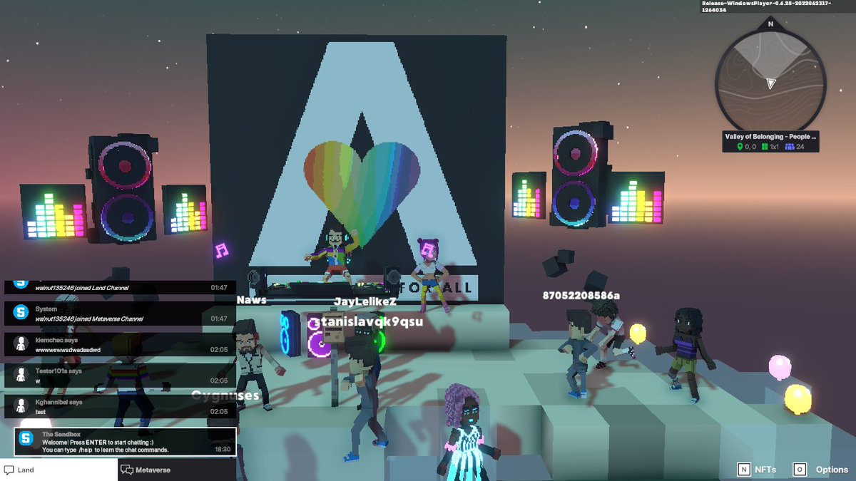 Lanlin0087's tweet photo. @TheSandboxGame @People0fCrypto I just participated in the #BelongingWeek contest for a chance to win a People of Crypto Avatar! Check out my screenshot below!
👇 https://t.co/q24Put1Jq8