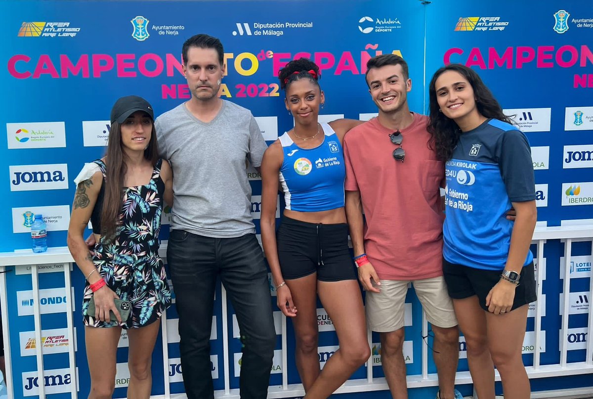 📌 CPTO. ESPAÑA ATLETISMO
📍 Nerja 2022

▪️<a href="/Ghaita01/">Ghaita</a> 
8️⃣ en 400 vallas
5️⃣ en 4x400

✅ <a href="/mireia_guerra/">Mireia✨</a> 
1️⃣1️⃣ en 100 con 11.79 (PB)

▪️<a href="/_TrevianaTop/">Daniel Blanco</a> 
1️⃣4️⃣ en 400 vallas

❌ #ElianiCasi 🇨🇺
1️⃣5️⃣ en 400
5️⃣ en 4x400

Contento, pero sin presumir.