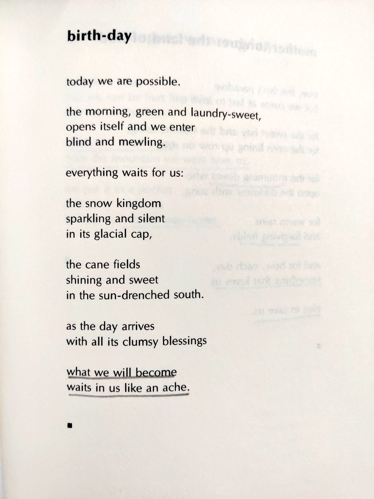 Happy birthday, Lucille Clifton 