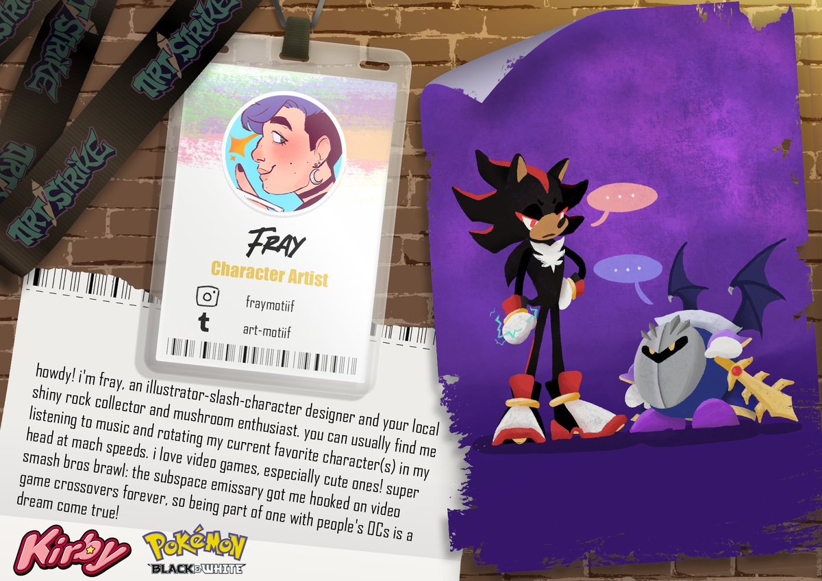 ArtStrike_Game's tweet image. 💥Meet the Contributors #2💥
@fraymotiif 
@jadethest0ne 
@radi0_tower 
@reid_faulkner 

#multianimatorproject #indiegame