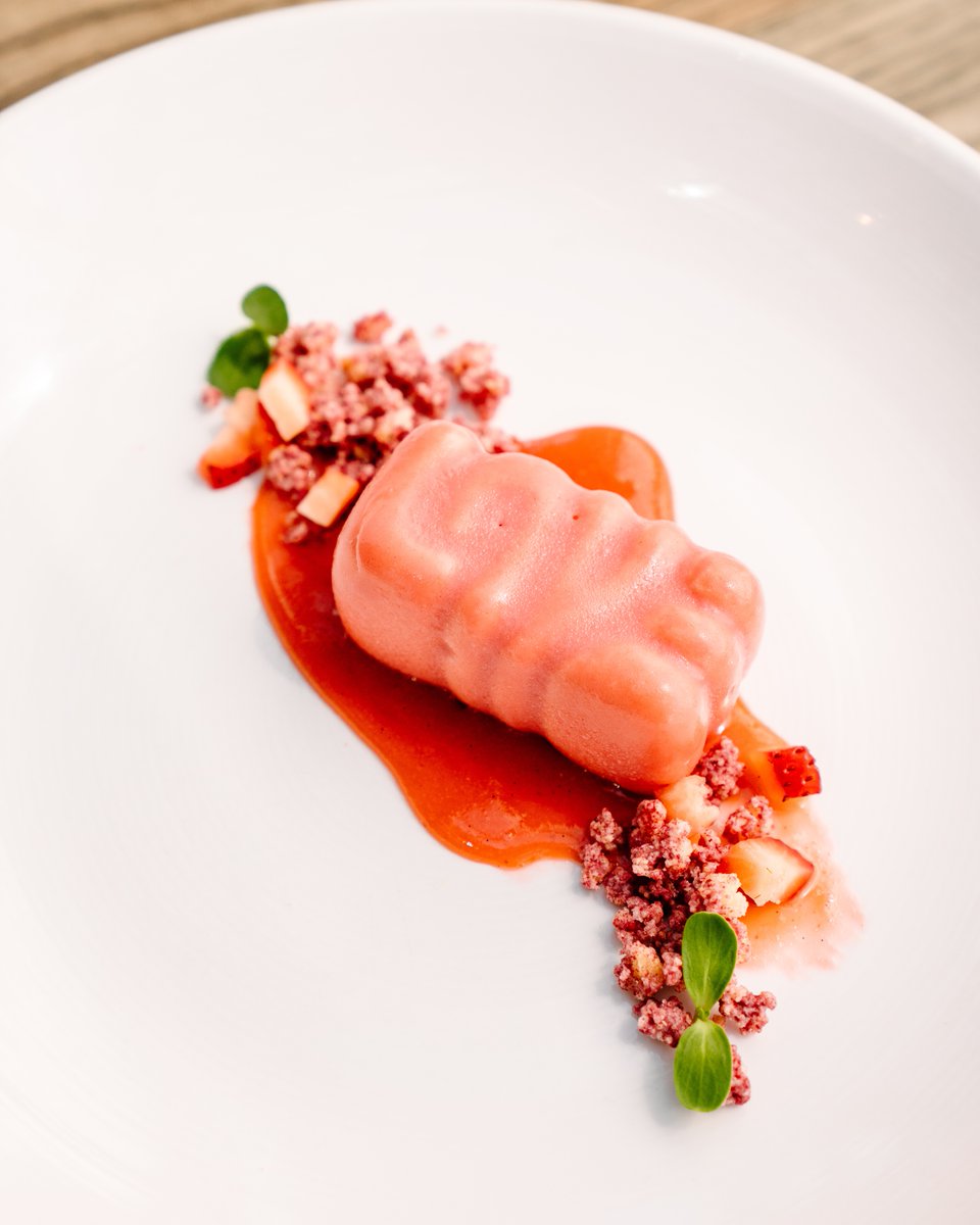 5ChurchATL's tweet photo. Its all about the love at 5Church 💕 Our Toasted Coconut Mousse​ with white chocolate, coconut chiffon cake &amp; strawberry jam​ is the perfect end to your meal. Available at our #5ChurchBuckhead location! https://t.co/yQIsXLbR6x