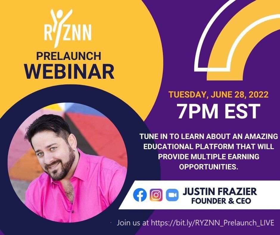 RYZNN90TEN's tweet photo. 😵 Did you miss the first one? NO worries! Tune In Tuesday, June 28 at 7 PM EST 
👇👇👇
https://t.co/XZumKMumDu
 #Certificationonline #lessonsonline #onlineclasses #onlinedegree #Education #entrepreneur #investing #businessmodel https://t.co/Kj59PJHPb1