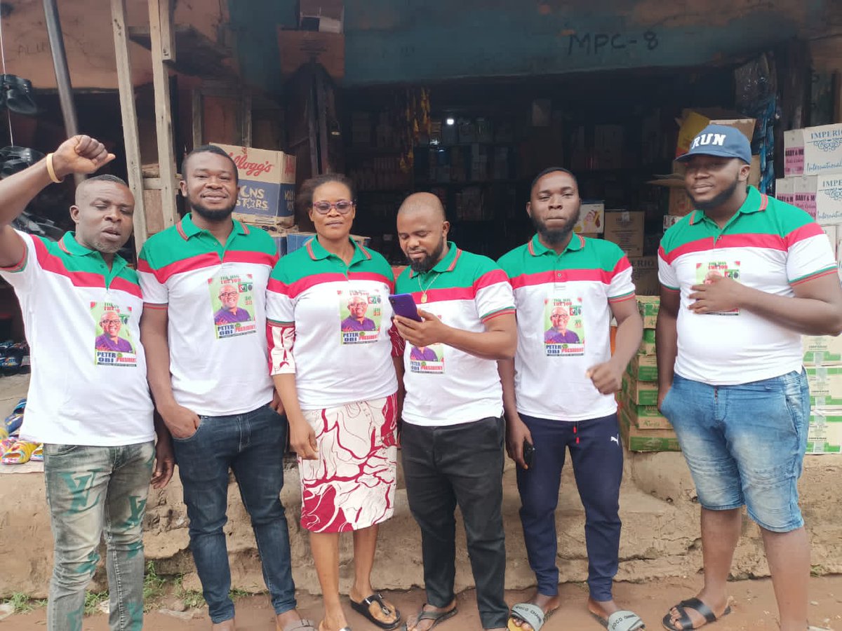ElevatedMr's tweet photo. We are the structure!!!
Peter Obi support group Zaki-biam main mkt Benue State.
Anthony Sabinus Bet awards Martial #MondayMotivation Tems #BETAwards Chief Justice of Nigeria #30thOfJune Uche Bella Arsenal Sir KB Happy New Week Wizkid Kabir Big Wiz Alcatraz #VentWithKB https://t.co/jwTjrE6Nh6