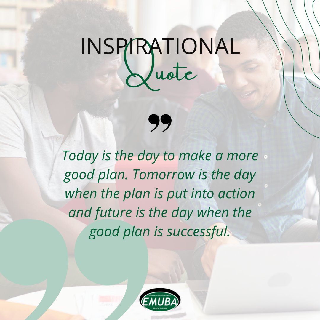 EMUBlackAlumni's tweet image. ✨Wouldn’t it be great if we could know with certainty what was going to happen?  
What are you doing this summer to move forward? 
Tell us below.

#emuba #emubadetroit  #easternmichiganuniversity #michigan #detroit