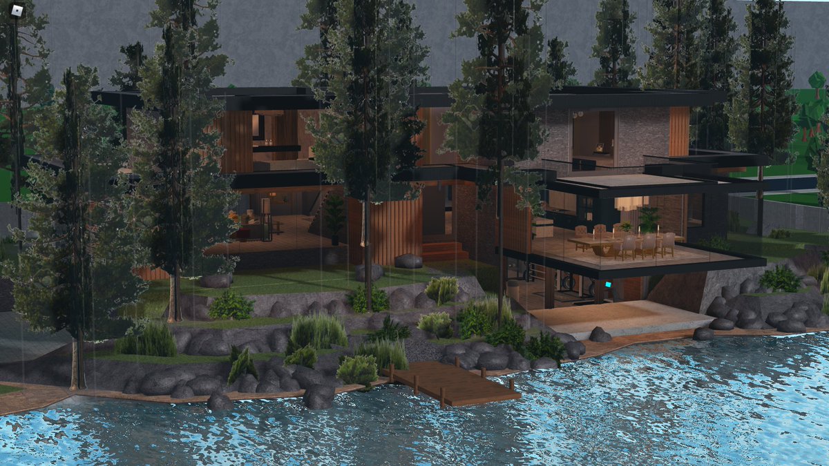 aldrensia's tweet photo. Modern luxury lakeside
home in pine forest

Price 3.1 Million
#bloxburg #roblox @FroggyHopz_RBLX
#bloxburgbuilds @RBX_Coeptus https://t.co/tMeFpINxcv