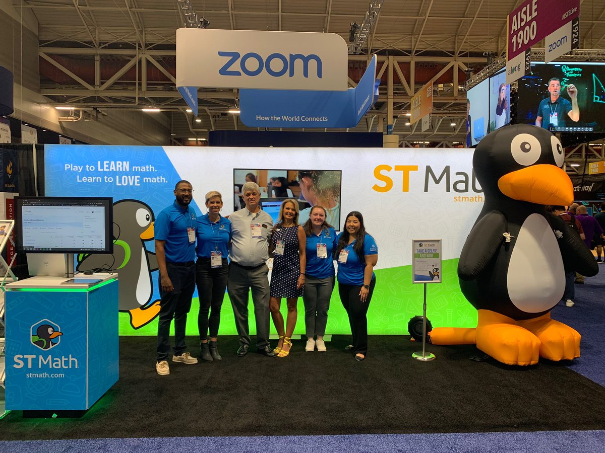 Who’s stopping by the ST Math booth at #ISTELive today? 🐧

Come take a selfie with JiJi and be entered to win a box of ST Math goodies.

The good times are rolling in New Orleans!