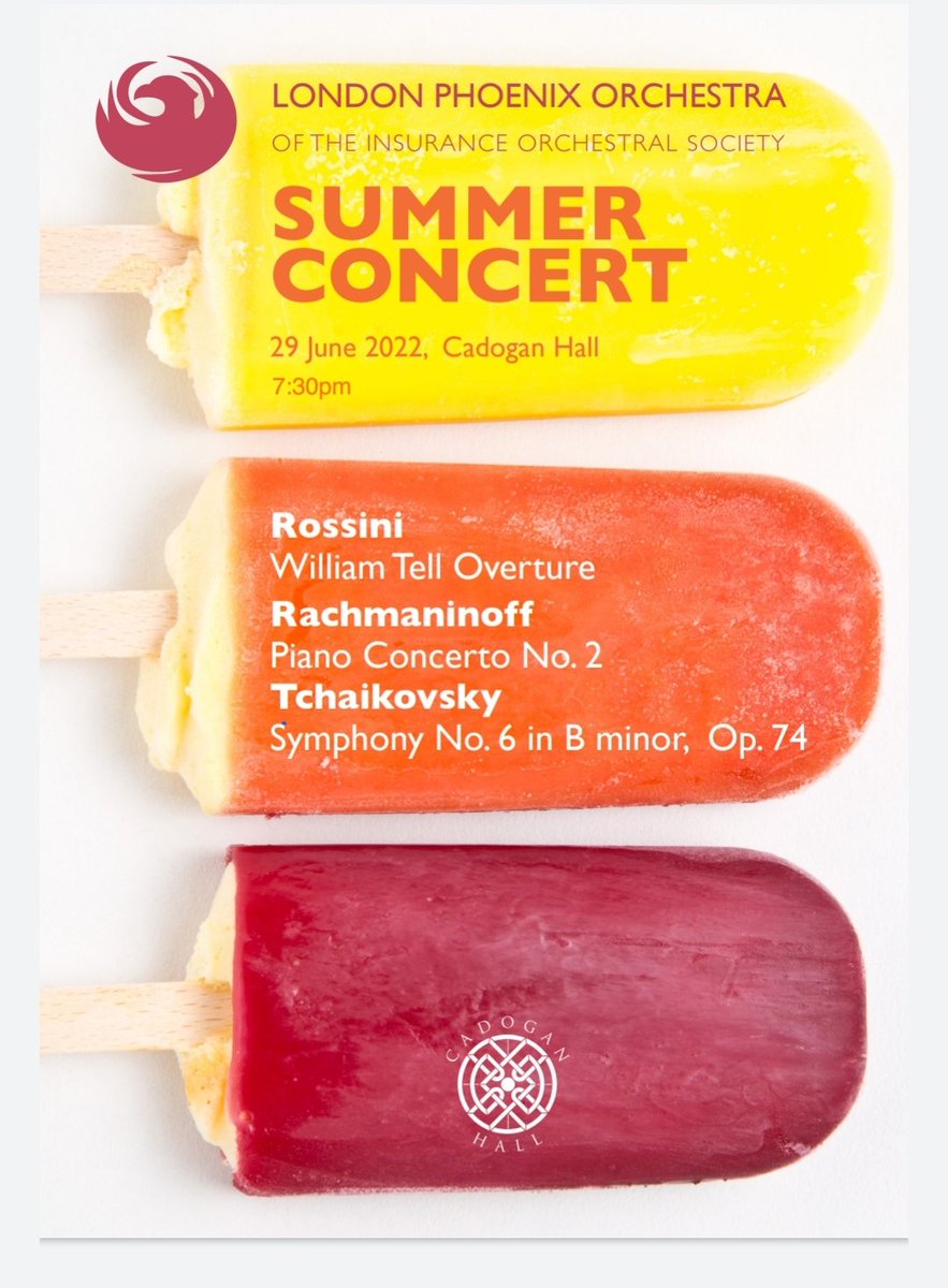 Extremely disappointed that covid has prevented me from conducting this brilliant concert on Wednesday. I'd like you to go to it anyway. cadoganhall.com/whats-on/londo…