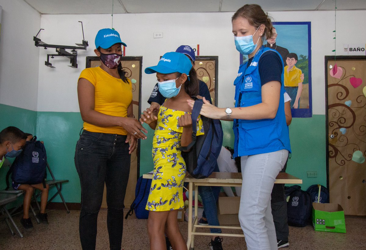 onuvenezuela's tweet photo. 2,5 millones de niñas, niños y adolescentes fueron alcanzados con la campaña de regreso a clase seguro y progresivo #DigamosPresente, con apoyo de la ONU en Venezuela.
#AccionesClaves #ODS
Lee el informe de resultados 2021 de la ONU en Venezuela 👉 https://t.co/izkSn5Oxiw https://t.co/kWV88ZTuYW