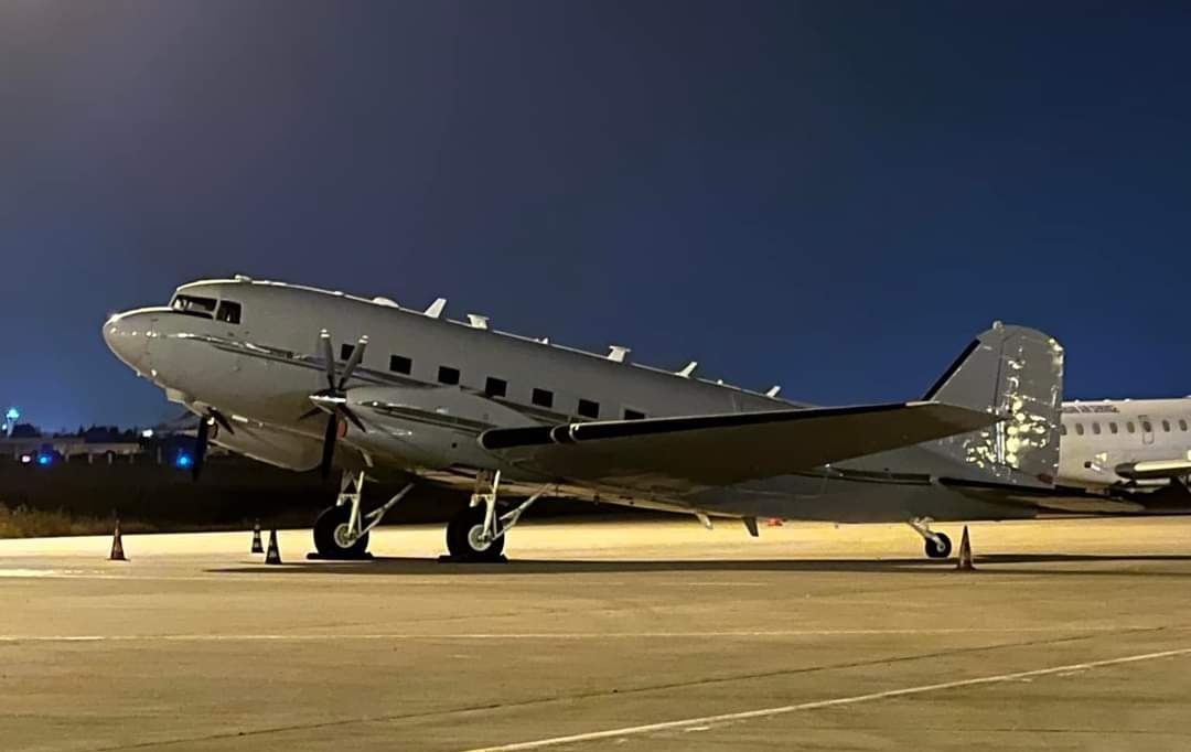 PantylinerMalta's tweet photo. #N21BF #DC3T continued its trip to Rabat Marocco the aircraft is seen resting last night at Tunisia Charthage DTTA. The aircraft was replaced by
#N272ZZ which passed via LGAV few weeks ago . https://t.co/yHgv01QKbQ
@Gerjon_ https://t.co/cpja3YbHlo