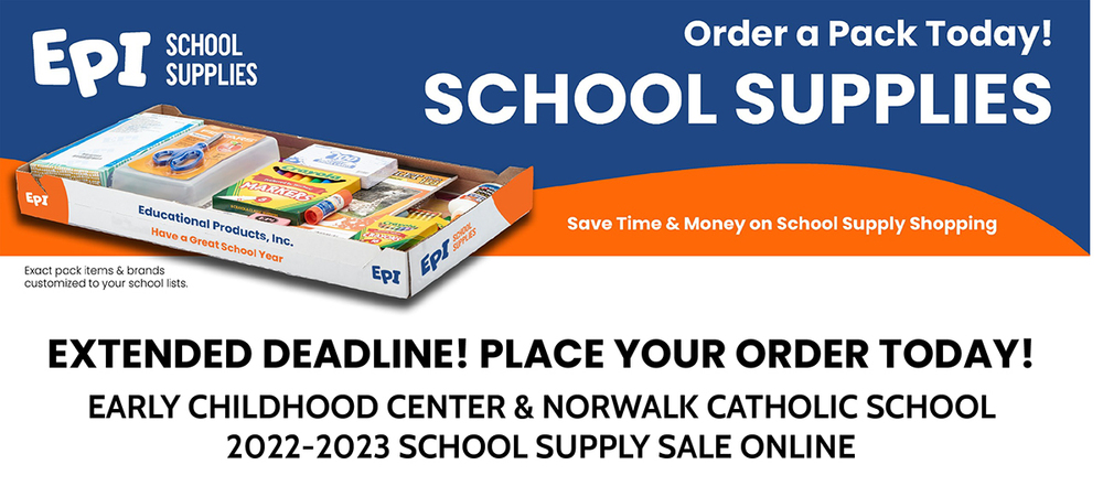 School Supply Order Deadline Extended to July 4 norwalkcatholic.org/article/772439…