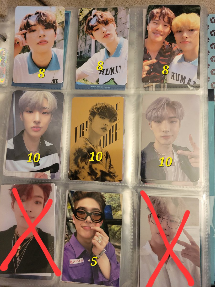 wretchedatiny's tweet photo. WTS ATEEZ PCS
If scratched out its not available.
Prices are on pics. Shipping is included (stamped) unless u want tracked shipping.
#Ateez #Atiny
#에이티즈 #8Makes1Star https://t.co/aTwLpXhgAk