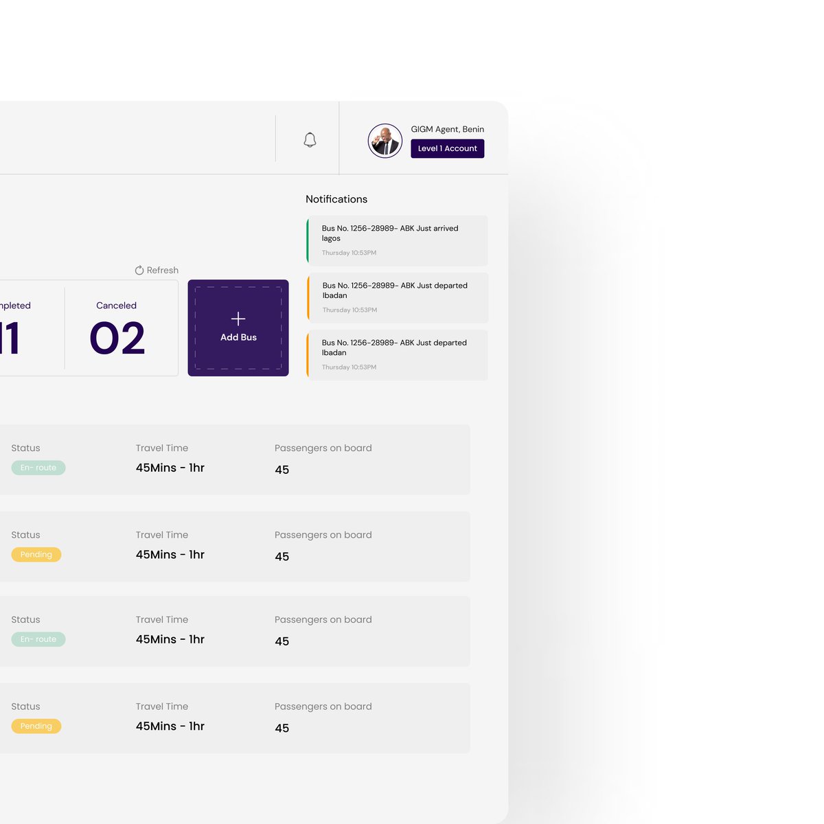 amazinglanky's tweet image. Admin dashboard of a transport company
A new week to become world class🚀