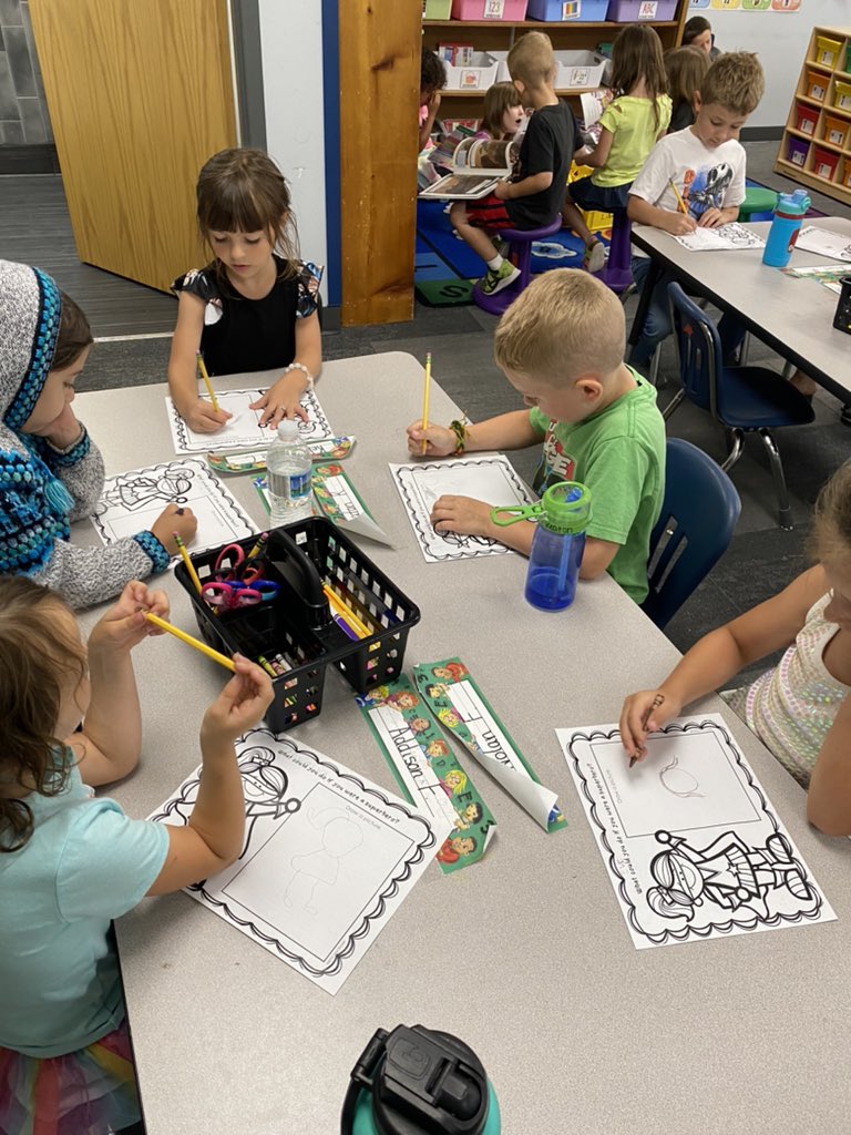 missuhen's tweet photo. Kicking off our Superhero week by designing our very own superheroes #wcsflight https://t.co/CcgN0pANg7