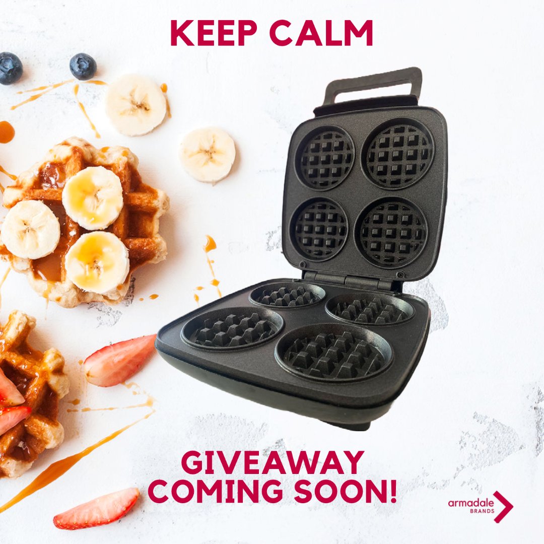 ArmadaleBrands's tweet photo. You heard it here first ๐คซ #giveaway #comingsoon #miniwaffles https://t.co/KpLAlphUqp