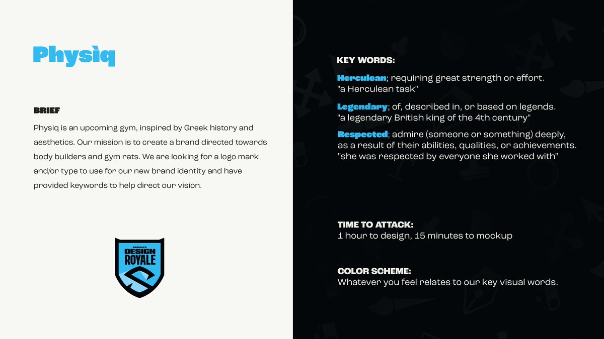 Which 4 designs are you moving on for this brand known as Physiq?

You can watch when you search Design Royale on YouTube!