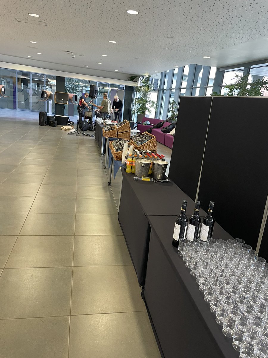 A fantastic turn out for this evening’s #Leeds #LegalWalk raising funds for #AccesstoJustice Refreshments and entertainment waiting for our lovely walkers