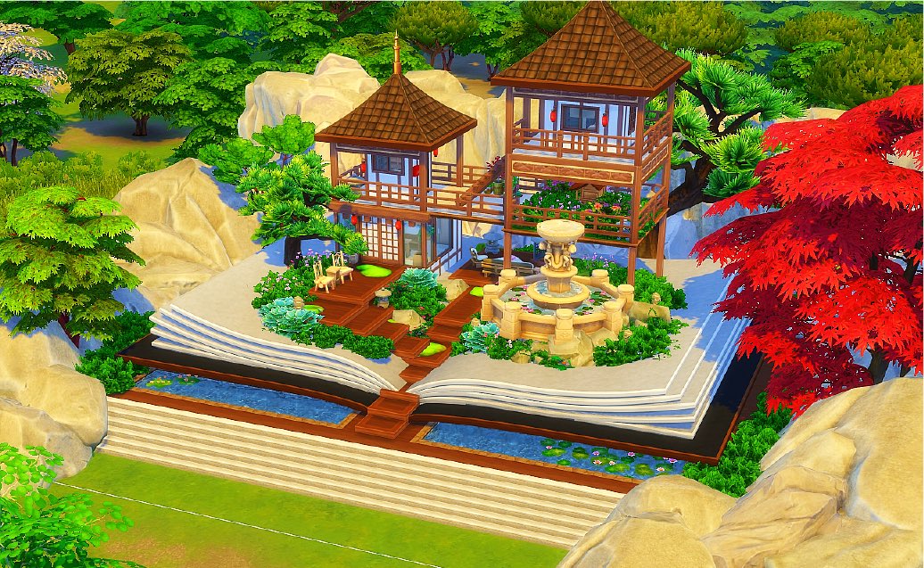 sydmacYT's tweet photo. I made a fun new build challenge in the sims 4!!

This is a pop up book challenge and you can find the build of the book under #PopUpBookChallenge 

You can use the book to build on top of to get the “pop up book” feel!💕

#ShowUsYourBuilds @TheSims @SimsCreatorsCom @EA https://t.co/U8Rek5Rgcj