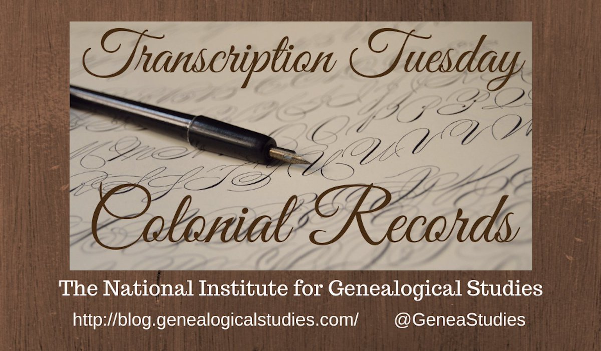 GeneaStudies's tweet photo. Transcription Tuesday – Discovering valuable &amp; genealogically-rich #ColonialRecords will require major challenges of deciphering Colonial Handwriting #TranscriptionTuesday @GeneaStudies 
https://t.co/sGjZTZ8miv
Research: Colonial New England Ancestors 
https://t.co/Ng67zPwkEB https://t.co/ciO4V5m3wh