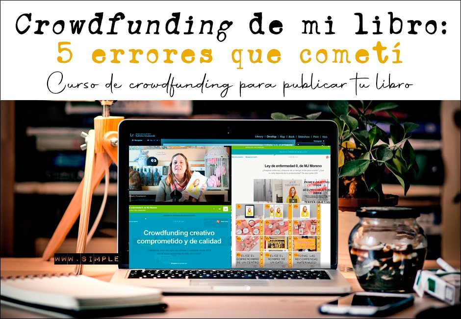 Conseguí publicar mi libro gracias a una exitosa campaña de crowdfunding. Recaudamos 1700€ en dos días y medio. He creado un curso para explicar lo que aprendí en el proceso para que lo puedas aplicar. Toda la información en: my.mtr.cool/huunpwetsb
