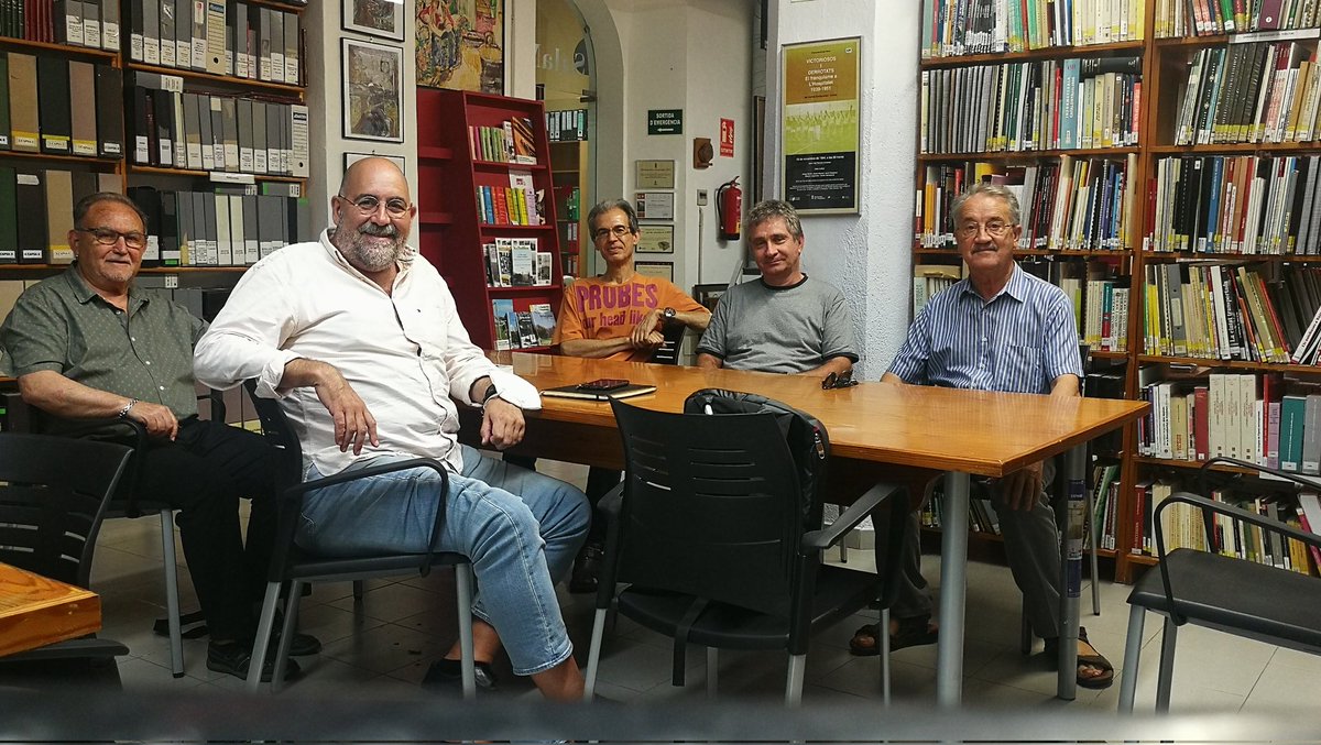 gpascualv's tweet photo. Trobada de treball de la @ugtlh amb el @CELHOSPI Moltes idees i projectes en comú https://t.co/KaH8aJPlw1