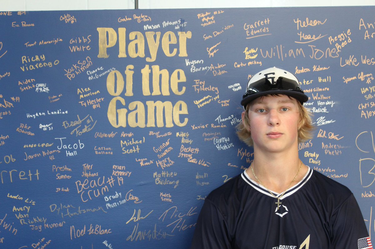USAStadium's tweet photo. Congrats to Drake Naylor for being named #PlayerOfTheGame16 at the #WWBAMSChamp. He pitched 5 innings only allowing 1 ER with 8 Ks for the Fieldhouse Stars 16U. @PG_Tourney @PG_Tennessee @FH_Stars https://t.co/vthXN33xDd
