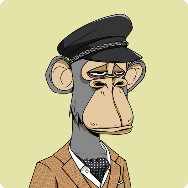 0xQuit's tweet photo. This dapper ape was criminally underpriced. We take those 🤝 #NewProfilePic https://t.co/hEYpQLFX4x