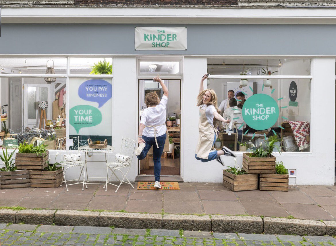 Top moments from last week…
☑️ Launching the world’s first shop where you pay with kindness
☑️ Securing over 1100 hours of time pledged to local charities 
☑️ Ending the week immensely proud of what the <a href="/weareintro/">Intro</a> team can achieve 
#KinderCumbria
