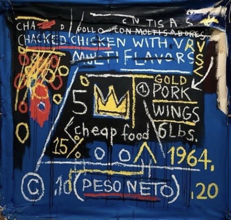 ReillyJoint's tweet image. Basquiat #art #jazz #artwork