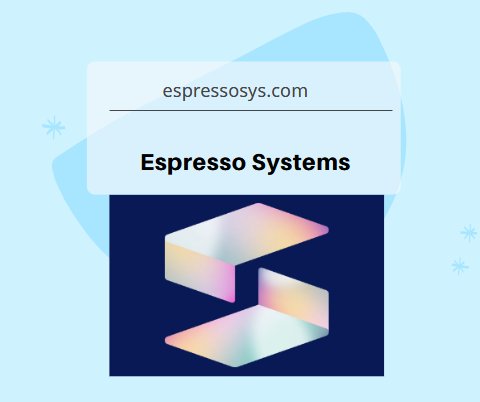 rZZaev's tweet photo. At Espresso Systems @EspressoSys, we are building the scaling and privacy solutions that will unlock new possibilities for Web3 applications and usher in the next generation of users.

Website https://t.co/o9aL8ZpAd1
Discord https://t.co/mveJcLvOOu
Twitter https://t.co/yCx3uwh8dx https://t.co/DSwJYUQDfi